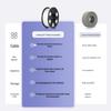 Laisheng PLA 3D Printer Filament, 1.75mm CN plug (adapter included)