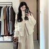 Women's High-End Winter Chenille Cotton Stand-Up Collar Knit Jacket
