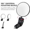 Bike Mirror, Bar End Bicycle Mirror, Safe Adjustable Rearview Cycle, Bicycle Rearview Mirror, Folding Convex Rear View Mirror, Round Motorbike Side Mi