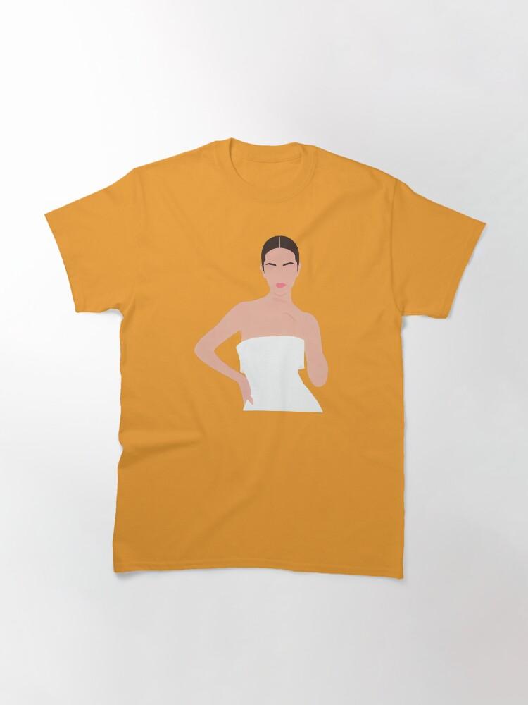 Selena Gomez Lineless Illustration Classic T-Shirt