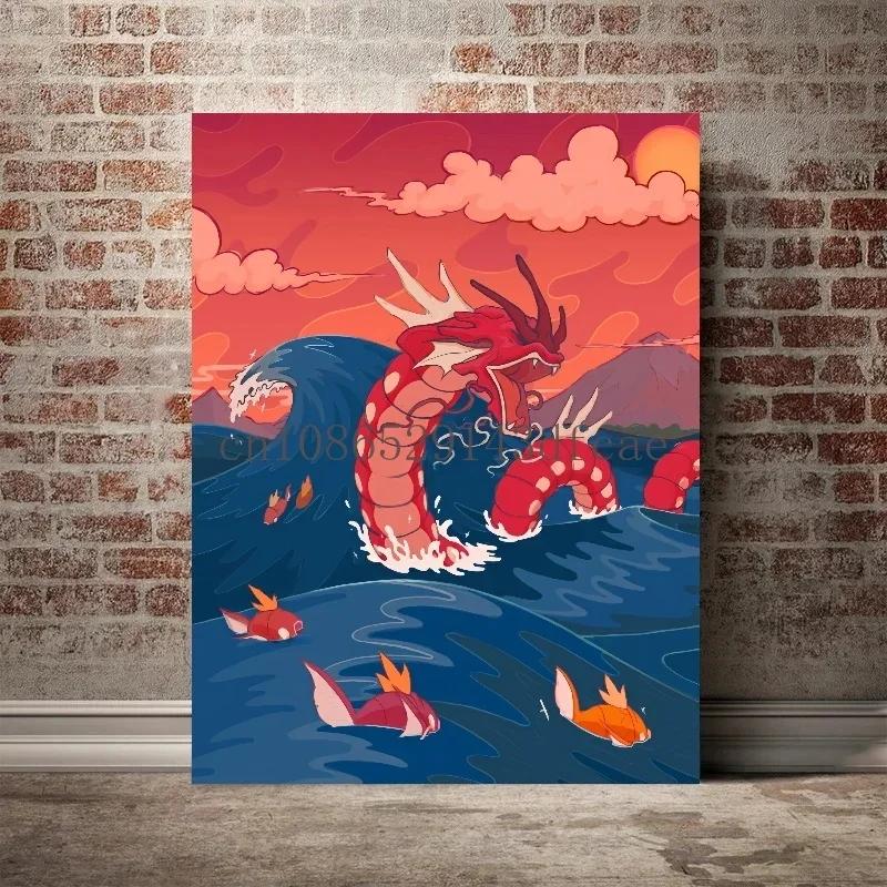 Print on Canvas Empoleon Wall Art Home Modern Living Room Friends Gifts Decoration Paintings Decorative Aesthetic Poster