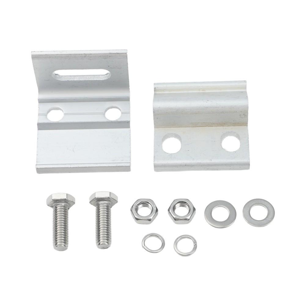 Fold Clamp 1/4 inch Aluminum Alloy for Standing Seam Solar Mounting Applications on Roof Structures PV Panel Compatible