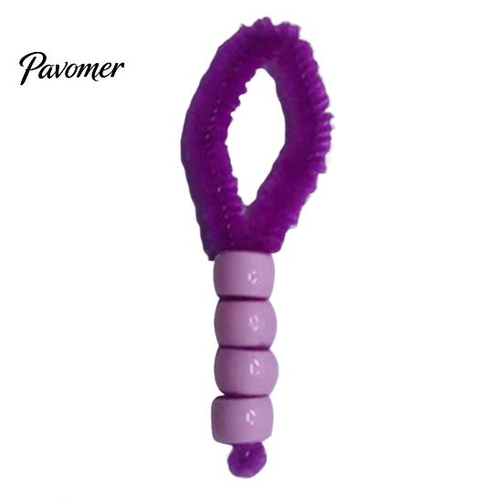Navel Cleaning Tool Belly Button Brush, Soft Bristle Cleaner with Anti Slip Mini Grooming Beaded Handle, Portable Body Care for Travel, Cute