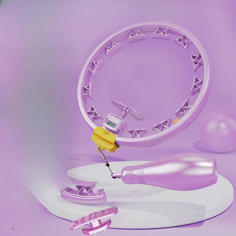 Grenzüberschreitender intelligenter abnehmbarer Hula-Hoop-Reifen für Erwachsene, erhöhte Hula-Hoop-Fitnessgeräte zur faulen Bauchstraffung
