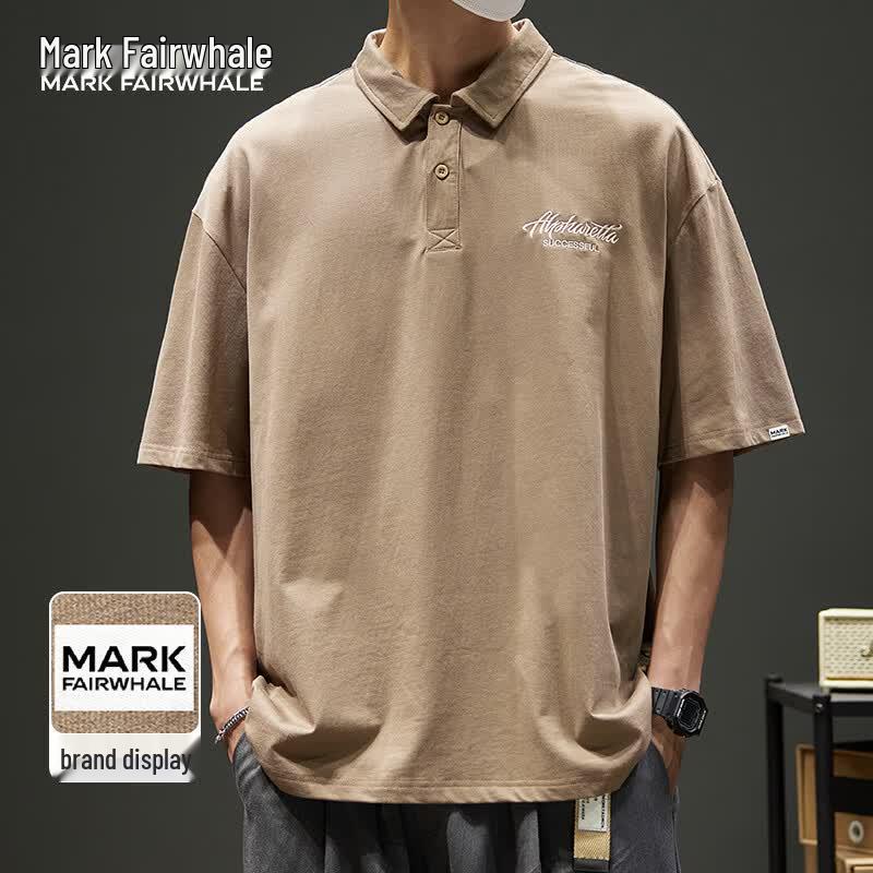 MARK FAIRWHALE Men s 2026 Summer Cooling Breathable Lapel Polo T-shirt 2XL