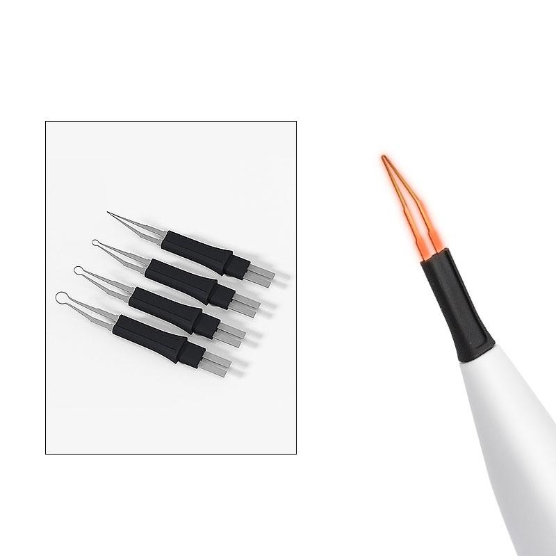 Dental Gutta Percha Tooth Gum Cutter Endo Gutta Cutter with 4 Tips