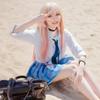 Kitagawa Marin Cosplay Anime Min Klesdrakt Darling Kitagawa Marin Cosplay Kostyme Kjoler Skoleuniform Parykk Øredobber Dress Jenter