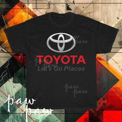 Нова чоловіча футболка з логотипом Toyota Let's Go Places, смішна, розміри від S до 5XL
