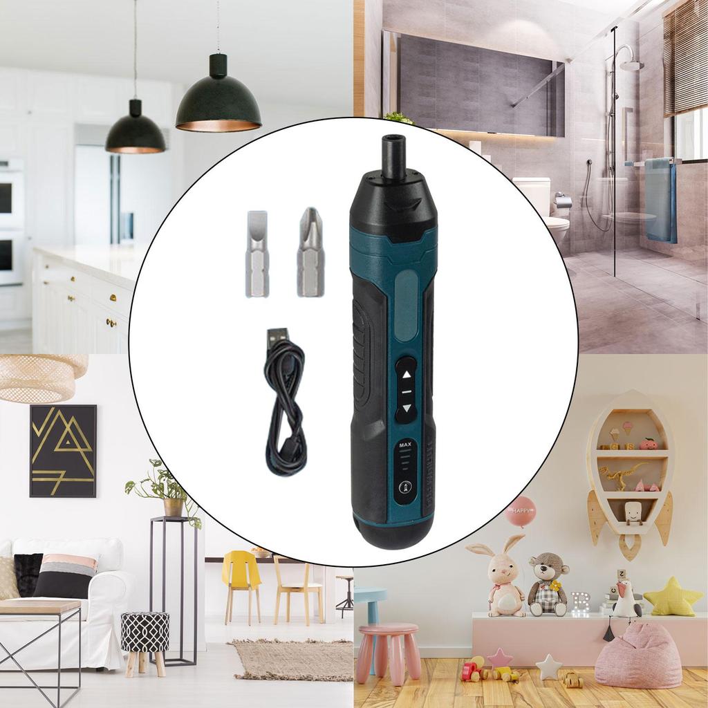 Power Screwdriver Rechargeable with USB Cable Precision Cordless Screwdriver