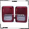 LED Headlights & Piranha Taillights for Jeep Wrangler - Car Light Modification