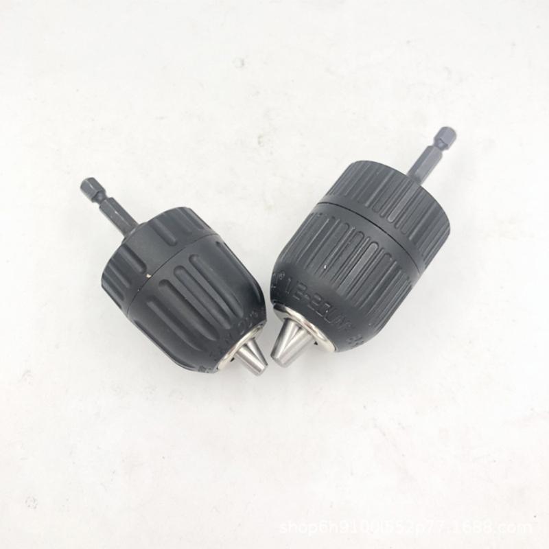 Quick Changing Drill Chucks Adapter Converter with Hexagonal 10mm Shank for Power Tool High Strength ABS Construction