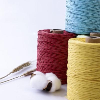 280–300 m/Rolle Neues DIY-Raffia-Strohgarn, handgestrickt, naturfarben, bunte Fäden, Häkelgarn, Papiergarn, Handtasche