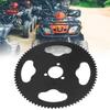 25H 78 Sprocket Black Steel Hard Crankset Suitable for 47/49cc Mini Motorcycle/ATV/Kart
