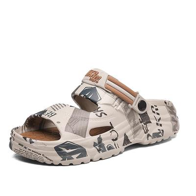 New Men's Sandals Big Size Thick-soled Lightweight Slippers Men's Fashionable Casual Sports Sandals Breathable Beach Shoes Men