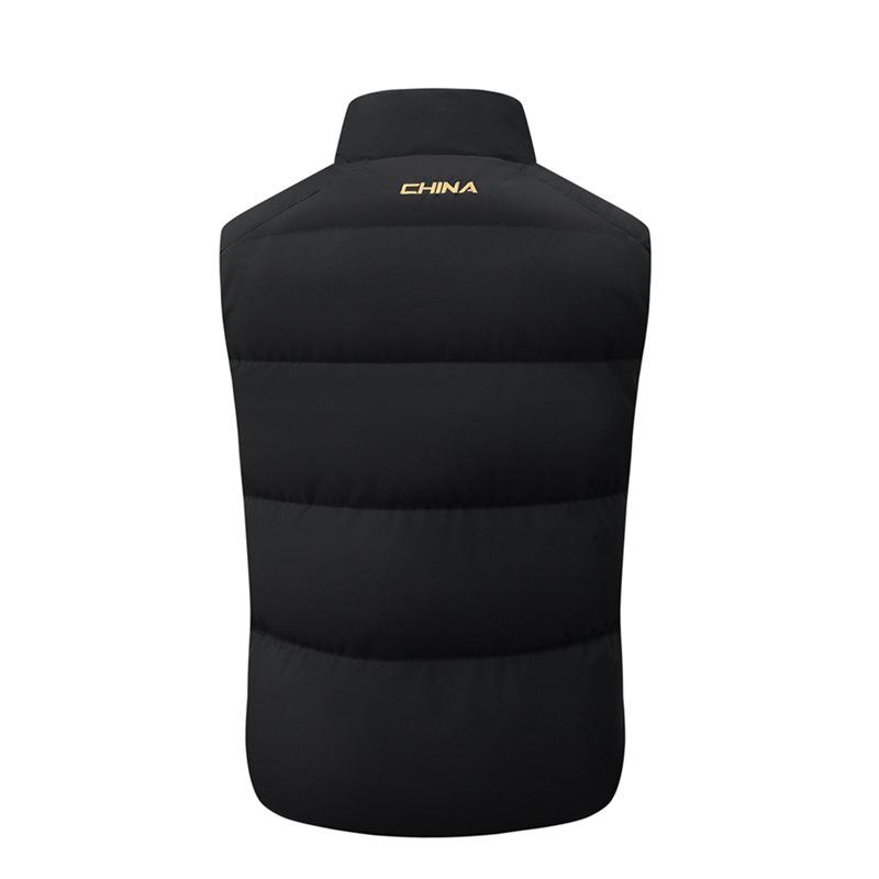Unisex Wushu Coach Vest: Warm Sleeveless Sportswear for Autumn/Winter