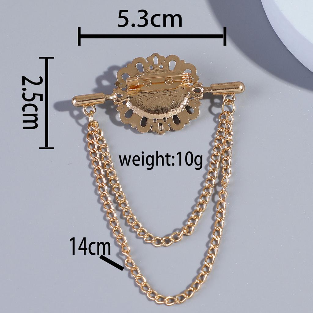 1PC Women's Fashion Trendy Charm Brooch Zircon Accessories Suitable for Date, Party, Festival Gifts