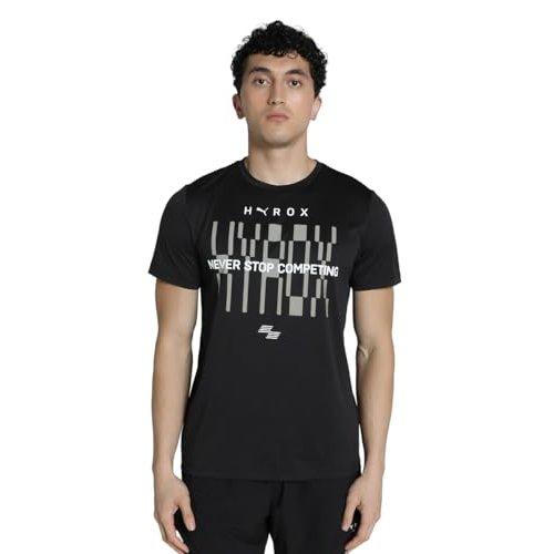 PUMA X HYROX M TAD T-Shirt Loden Green - Men's Athletic Sportswear Tee L Size