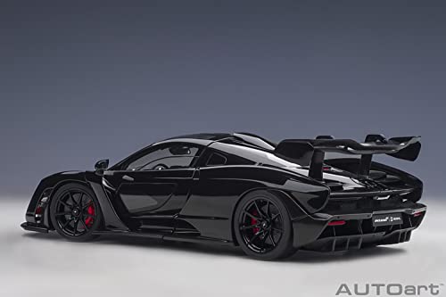 AUTOart 1/18 McLaren Senna Black Finished Model 76076