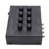 7 Band Sound Equalizer with 3.5mm Input Headphone   Two Channel Digital Equalizer for Home Car Treble and Bass Adjustment