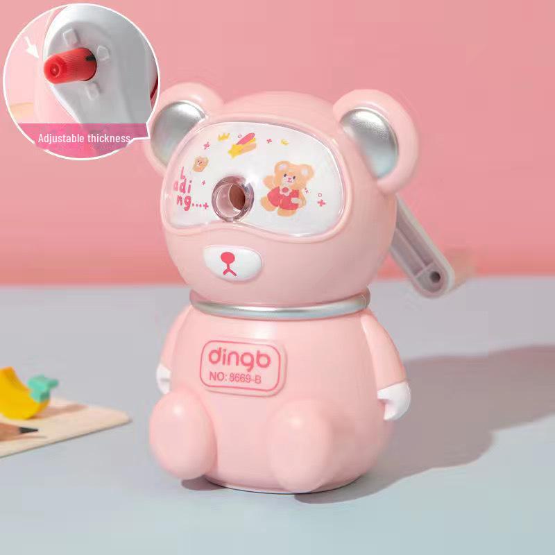 Dingbang animacinis rankinis pieštukų drožtukas vaikams ir darželio mokiniams