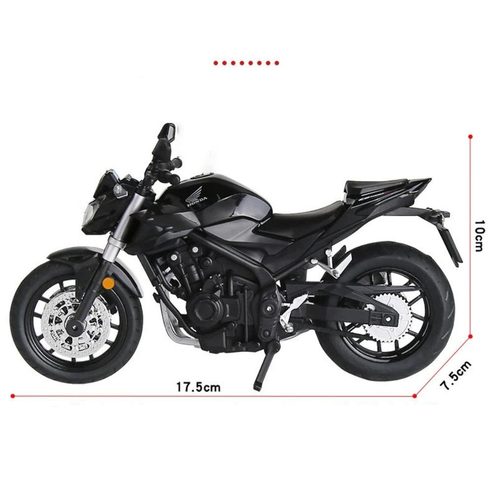

New 1/12 Honda CB400F Alloy Motorcycle Model Shock Absorbers Carrying Lighting Collection Toy Car Kid Gift чёрный