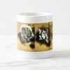 Ogata God and Thunder Mug Photo Mug Masterpiece 330ml Korin's "Wind God" 2 (Japanese Series) (D 2-sided), Capacity