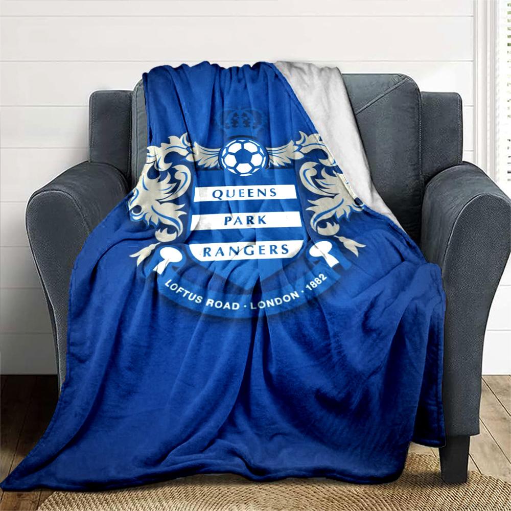 Queens Park Rangers fc Druck Flanelldecke Hohe Qualität Warm Bequem Decke für Alle Jahreszeiten Perfekt für Geschenke Heimdekoration