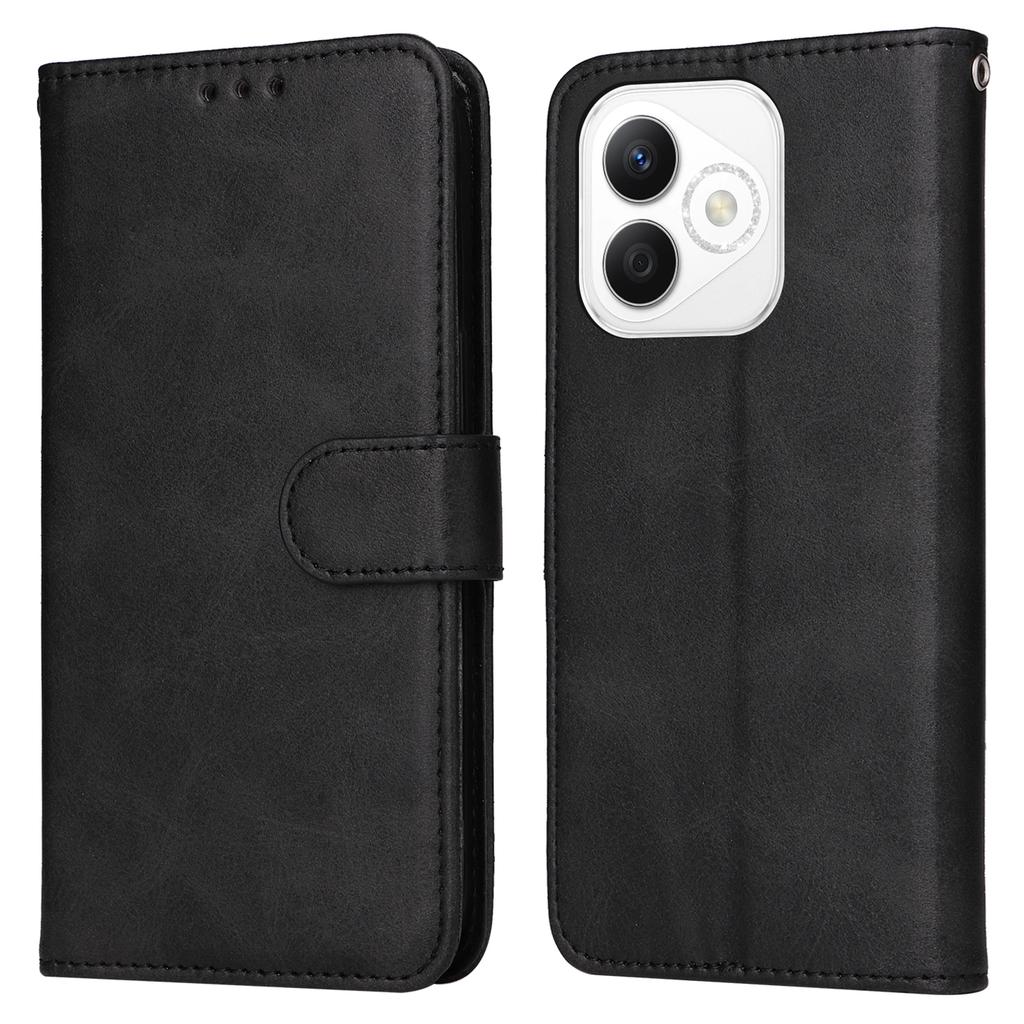 For Honor X60i 5G Case PU Leather Phone Cover with Cash/Card Slots