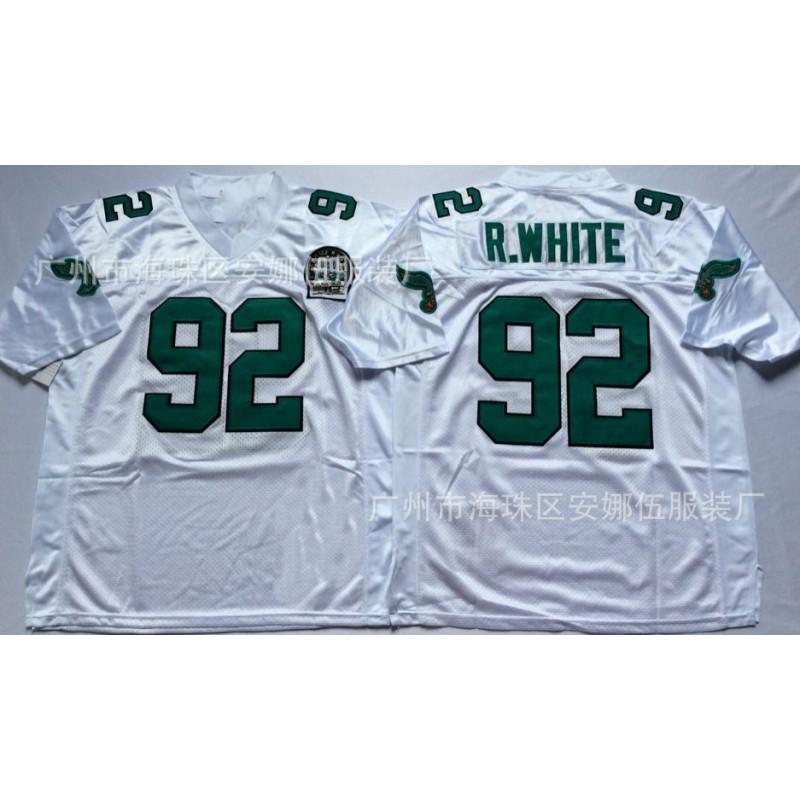 2026 Retro Embroidered Rugby Jersey Philadelphia Eagles 99 Team Sports Uniform Men Women