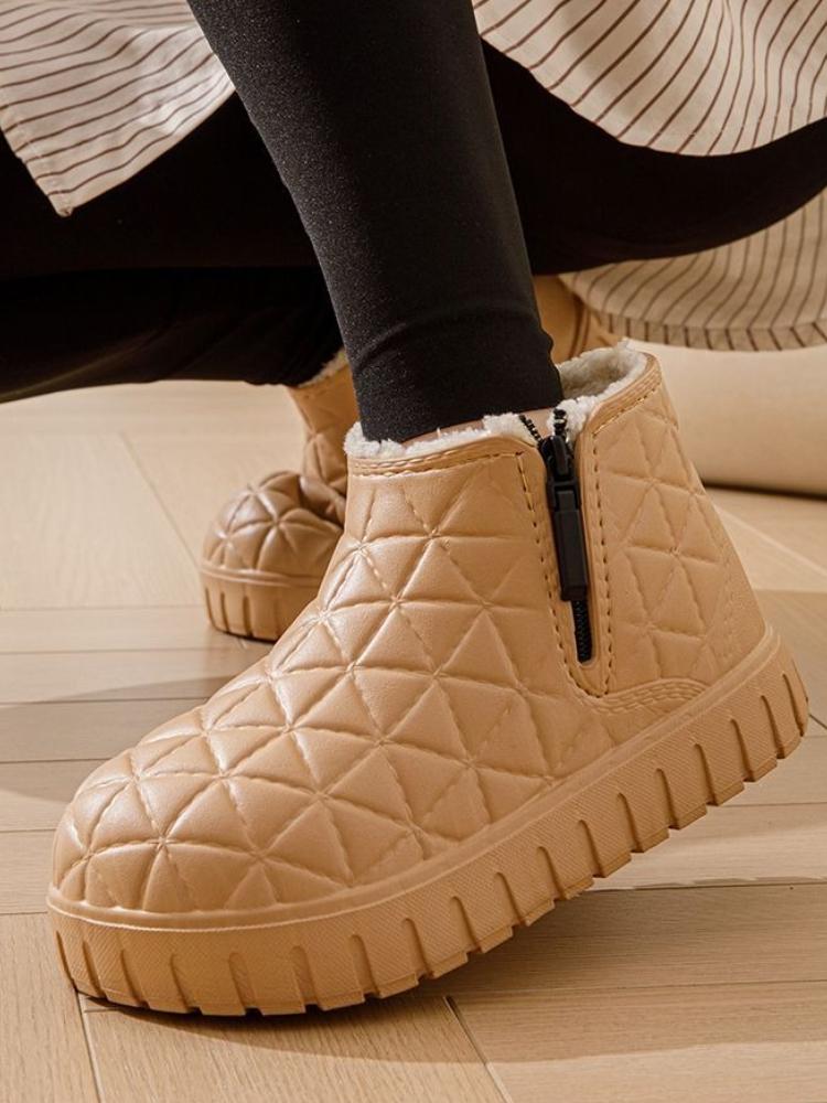 Winter Waterproof Plush Platform Ladies Shoes Warm Non Slip High Quality Ankle Goth 2025 Novelty Y2k Hot Sale Women's Snow Boots