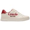 Coach Highline Synthetic Leather Snake Year Limited Round Toe Lace-Up Low-Top Sneakers Women Sneakers Red CZ360-CAH