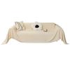 Copridivano Morbido Monocolore per Soggiorno Antiscivolo Spesso Solido Tappetino Cuscino per Divano Stile Semplice Asciugamano per Divano in Peluche Decorazione Divano Casa