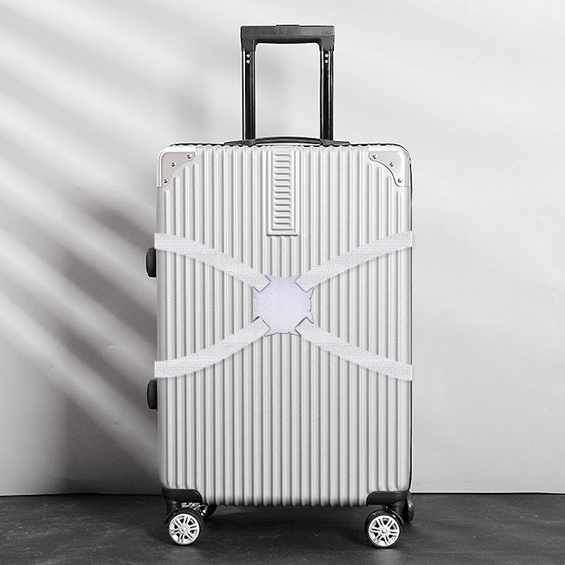 Cross-Border Elastic Luggage Strap - 8-Shaped Anti-Drop Suitcase Fastener.