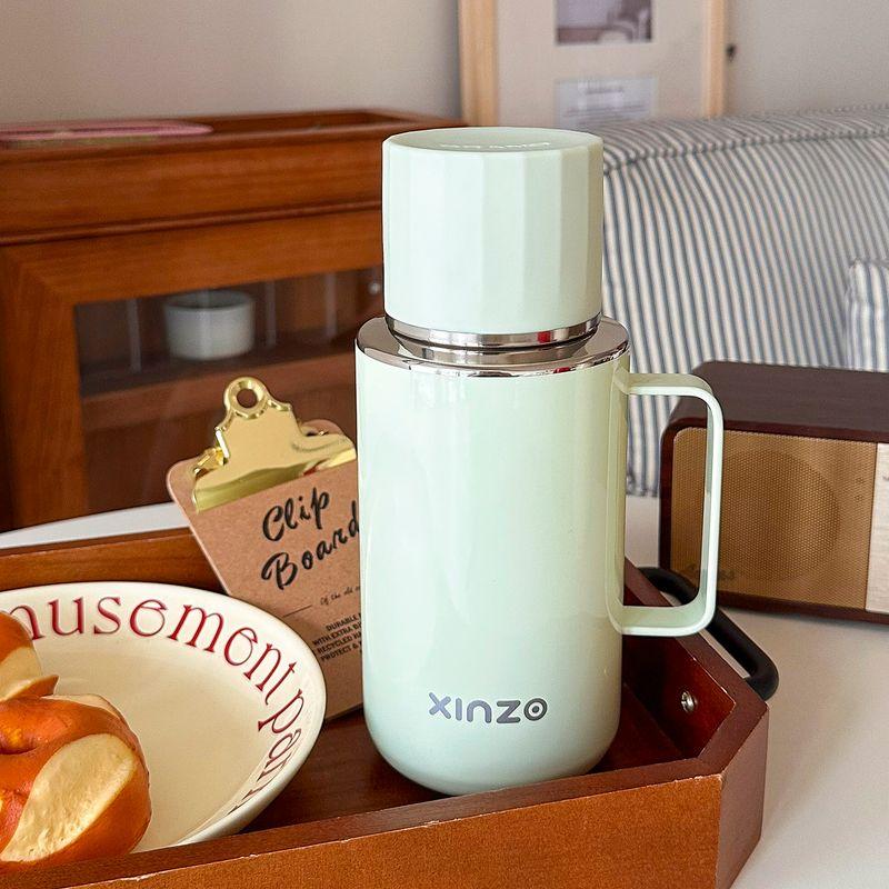 Simple Large Capacity Vacuum Cup Women Good-looking Household Kettle Office Portable Coffee Pot Tea Separation Braised Tea