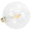 4W G125 Antique Bulb E27 WatermelonShape LED Filament Lamp Home Decoration 220V Warm Light(Gold )