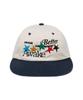 Yunibeoseugameonteu Multi Star Two-Tone Washed Cap_Navy