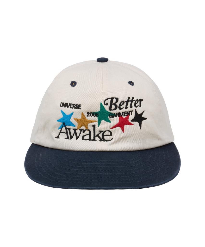 Yunibeoseugameonteu Multi Star Two-Tone Washed Cap_Navy