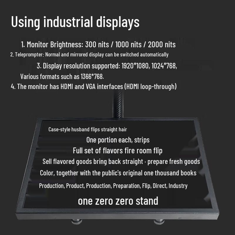 JiaShiYing WJ-22X Professional Portable Teleprompter