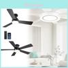Luminária de Teto com Ventilador com Pás para Decoração de Quarto e Sala de Estar