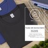Ukosi Women's High-Grade Modal T-Shirt - Short-Sleeve, Round Neck, Solid Color, 220g