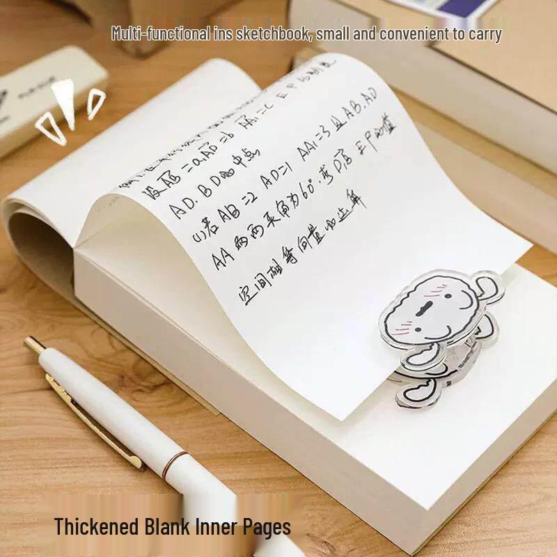 A6 Square Brick Draft Book: Tearable Sticky Memo Pad