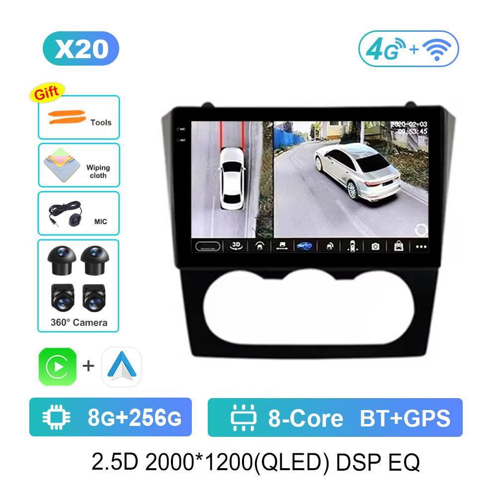 Android 14 System WiFi 4G for Nissan Teana Altima 2008 - 2012 Car Video Multimedia Player GPS Touch Screen BT Auto Accessories