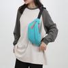 Multi-pocket Nylon Waist Bag Adjustable Shoulder Strap Diagonal Shoulder Bag Men Chest Bag  Male