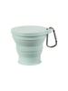 Gobelet de voyage pliable en silicone Leeseph, gobelet de camping pliable, gobelet portable réutilisable pour la randonnée, l'extérieur et les voyages