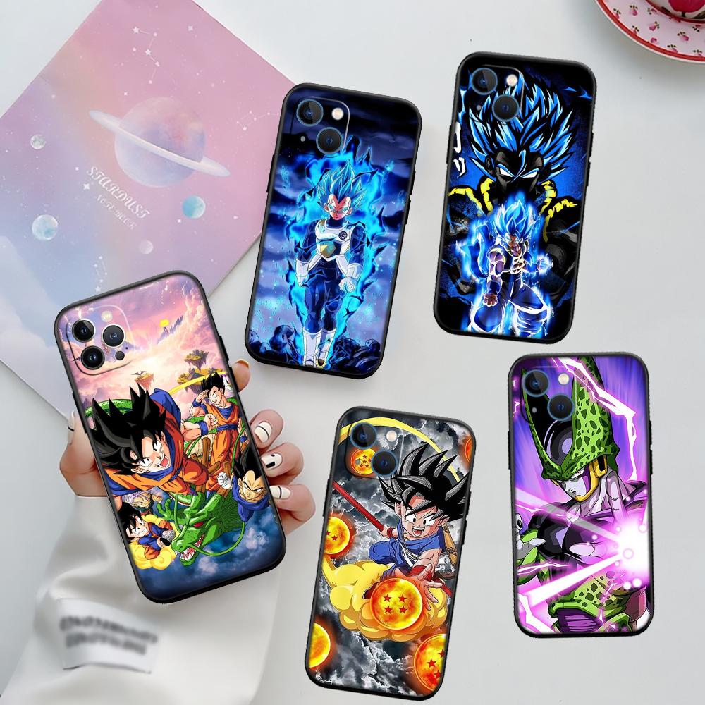 RA12 Dragon Ball Goku New High-End Shell Phone Case for iPhone 16 15 14 13 12 Pro Max Plus Mini
