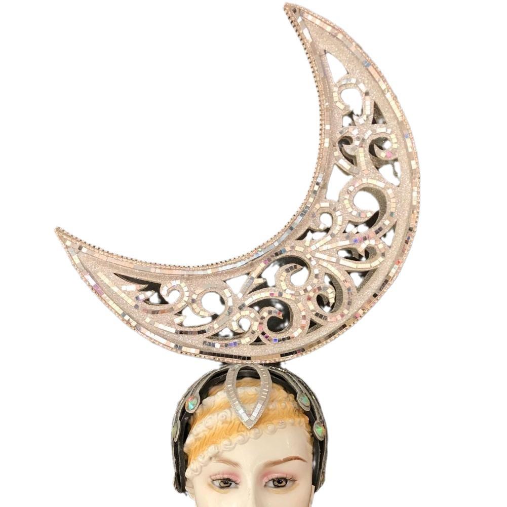 Samba Feather Headdress: Carnival, Masquerade, or Halloween Costume Hat with Wings