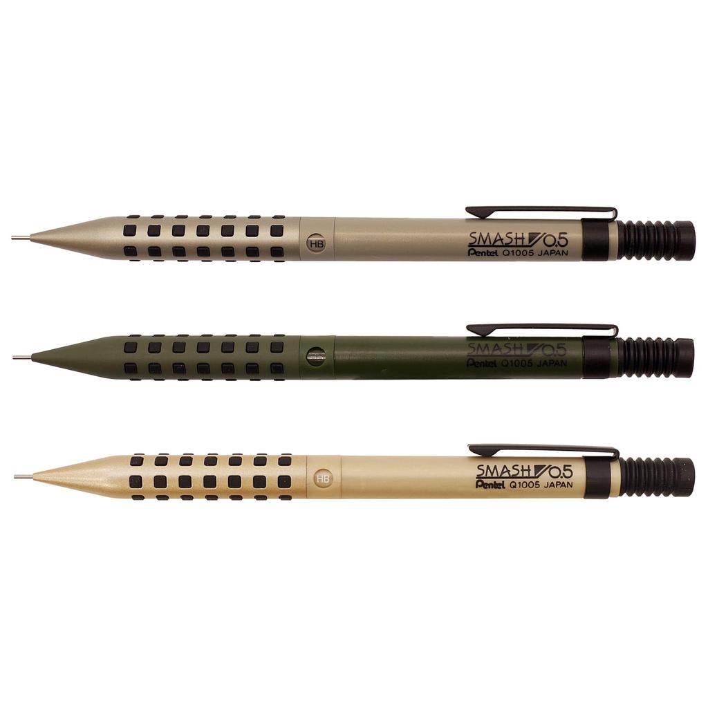 Kidera Shoji Pentel Mechanical Pencil Smash Champagne Gold Limited Edition 0.5mm Q1005-XKS