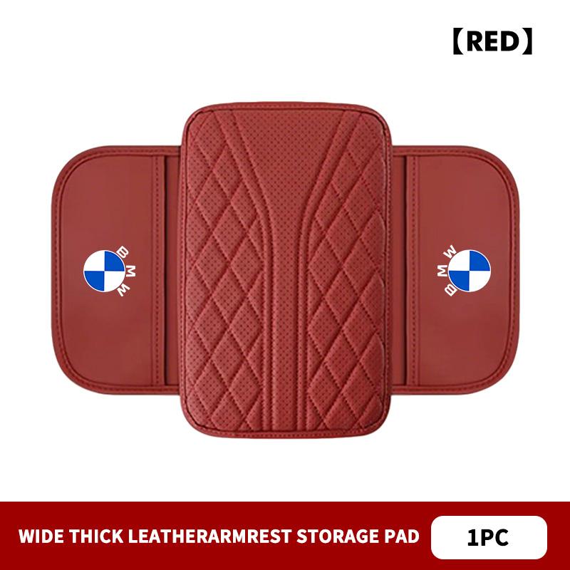

Leather Car Seat Center Console Armrest Mat Storage Bag For BMW M Performance E36 E46 E60 E90 E91 E92 E93 F30 F20