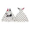 American Vintage Star Black Cat Embroidery Cute Ear Zip Up Hoodie Loose Fit Men Women