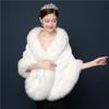 Dicker warmer Strickschal aus Kunstpelz für Damen, Winter, elegant, Umhang, Wickel, Hochzeit, Brautjungfer, Qipao Kleid